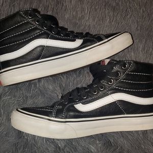 Mens/Women's Van's Sk8 Hi Top Shoes. Genuine Soft Leather